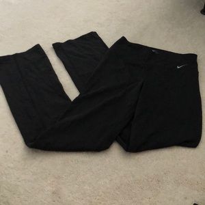 Black Dri-fit yoga pants